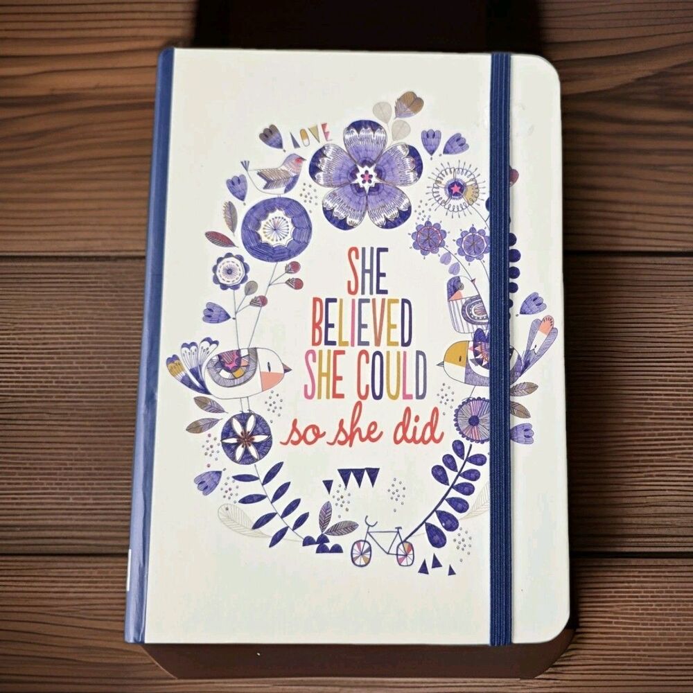 She Believed She Could So She Did Journal Notebook Diary 160 pages